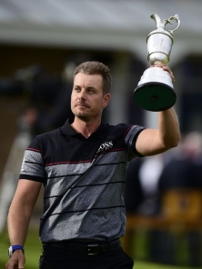 Champion golfer of the year, Henrik Stenson. Champion golfer of the year, Henrik Stenson.